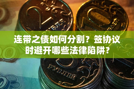 北京连带之债如何分割？签协议时避开哪些法律陷阱？