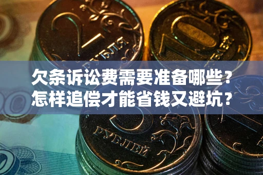 北京欠条诉讼费需要准备哪些？怎样追偿才能省钱又避坑？