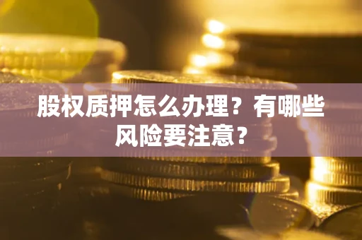 北京股权质押怎么办理？有哪些风险要注意？