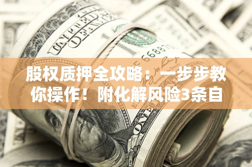 北京股权质押全攻略：一步步教你操作！附化解风险3条自救法则